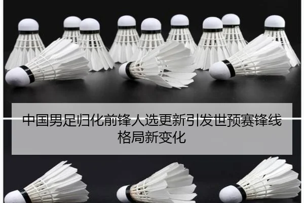 中国男足归化前锋人选更新引发世预赛锋线格局新变化